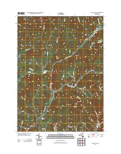 Claryville 2013 topographic map thumbnail