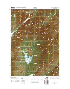 Dix Mountain 2013 topographic map thumbnail