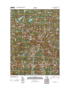 Cowlesville 2013 topographic map thumbnail