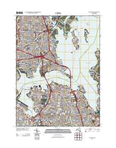 Flushing 2013 topographic map thumbnail