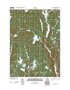 Highland Lake 2013 topographic map thumbnail
