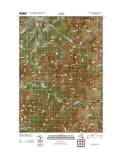 Jay Mountain 2013 topographic map thumbnail