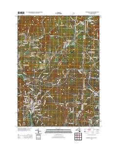 Hoosick Falls 2013 topographic map thumbnail