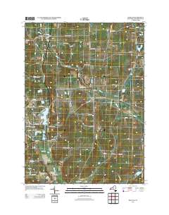 Delevan 2013 topographic map thumbnail