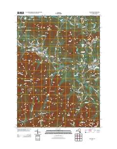 Hunter 2013 topographic map thumbnail