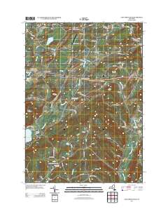 East Springfield 2013 topographic map thumbnail