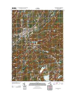 Gouverneur 2013 topographic map thumbnail
