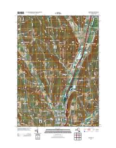 Homer 2013 topographic map thumbnail