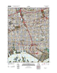 Jamaica 2013 topographic map thumbnail