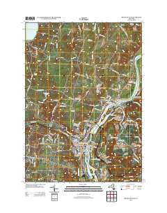 Mechanicville 2013 topographic map thumbnail
