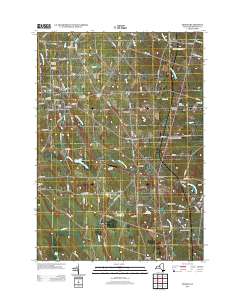 Mexico 2013 topographic map thumbnail