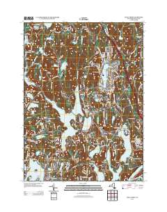 Lake Carmel 2013 topographic map thumbnail