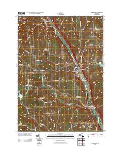 Marathon 2013 topographic map thumbnail