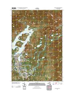 Lake Placid 2013 topographic map thumbnail