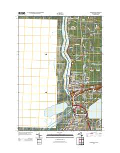 Lewiston 2013 topographic map thumbnail