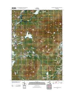 McKenzie Mountain 2013 topographic map thumbnail