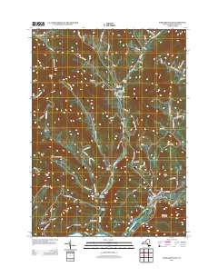 Margaretville 2013 topographic map thumbnail