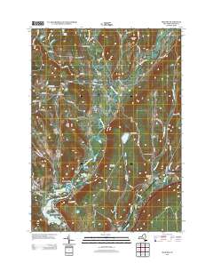 Milford 2013 topographic map thumbnail