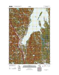 Lake George 2013 topographic map thumbnail