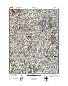 Lynbrook 2013 topographic map thumbnail