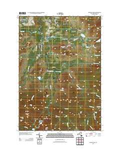 North Elba 2013 topographic map thumbnail