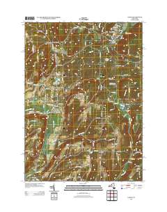Naples 2013 topographic map thumbnail