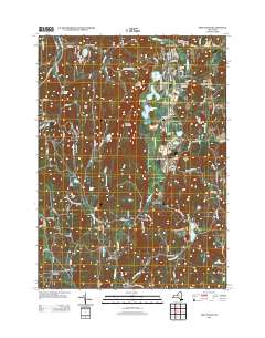 Pine Plains 2013 topographic map thumbnail