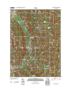 North Clymer 2013 topographic map thumbnail