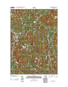 North Creek 2013 topographic map thumbnail