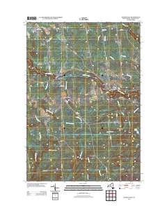 Nicholville 2013 topographic map thumbnail
