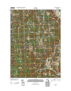 Ossian 2013 topographic map thumbnail