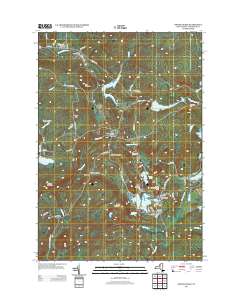 Oswegatchie 2013 topographic map thumbnail