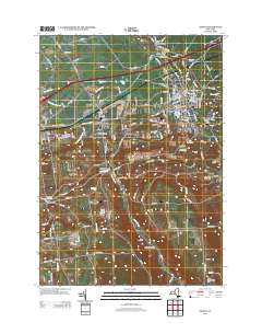 Oneida 2013 topographic map thumbnail