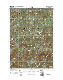 Pierrepont 2013 topographic map thumbnail