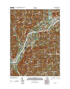 Owego 2013 topographic map thumbnail