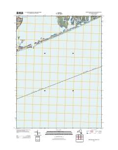 Shinnecock Inlet 2013 topographic map thumbnail
