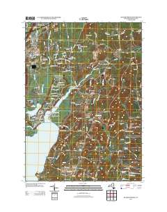 Quaker Springs 2013 topographic map thumbnail