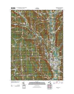 Norwich 2013 topographic map thumbnail