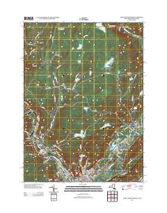 Port Jervis North 2013 topographic map thumbnail
