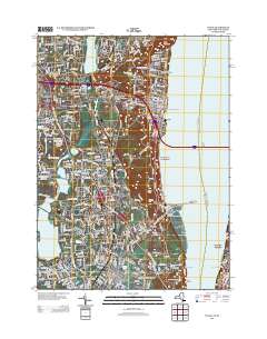 Nyack 2013 topographic map thumbnail