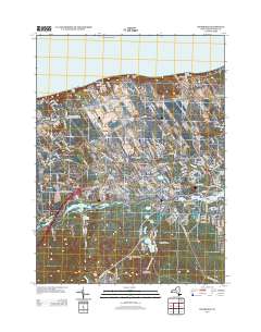 Riverhead 2013 topographic map thumbnail