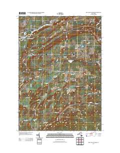 Rutland Center 2013 topographic map thumbnail
