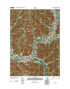Salamanca 2013 topographic map thumbnail