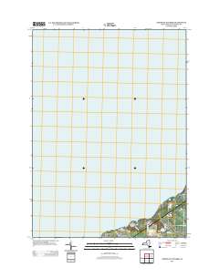 North of Dunkirk 2013 topographic map thumbnail