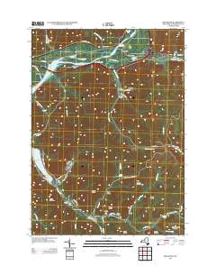 Red House 2013 topographic map thumbnail