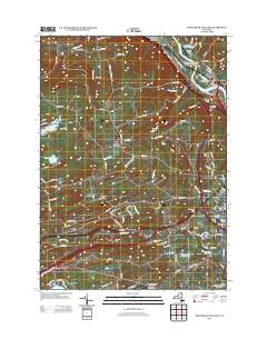 Rotterdam Junction 2013 topographic map thumbnail