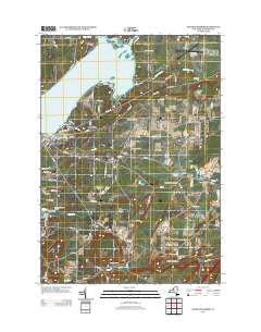Sackets Harbor 2013 topographic map thumbnail