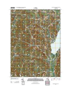 Schuyler Lake 2013 topographic map thumbnail