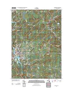 Potsdam 2013 topographic map thumbnail