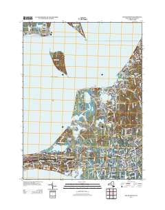 Southampton 2013 topographic map thumbnail